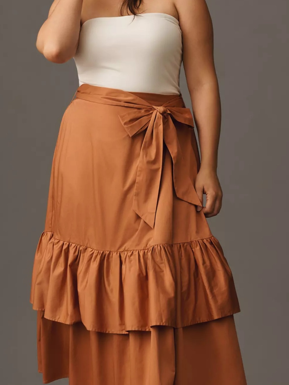 Hutch Wrap Midi Skirt - Picture 4 of 5